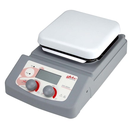 Globe Scientific Hotplate Stirrer, Digital, 380C Maximum Temperature, 5.5 x 5.5 GHS-380HS-UK-EU
